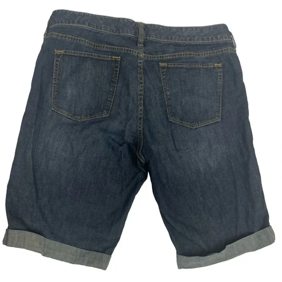 Banana Republic women’s‎ dark wash capris size 12. - Picture 2 of 4